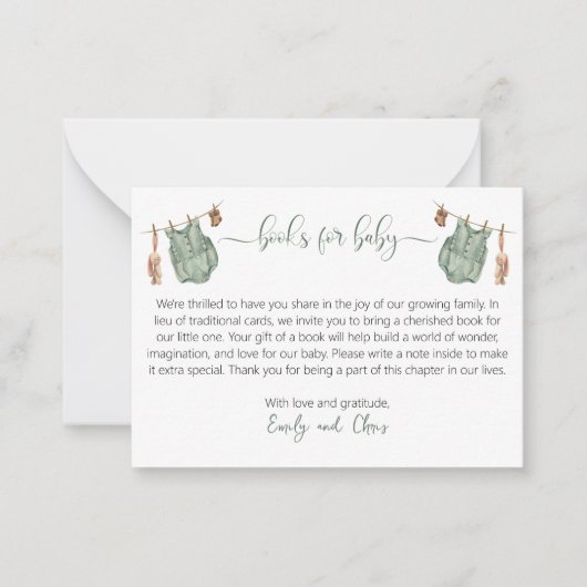 Wir können frühzeitig geschlechtsneutrale Bücher f Mitteilungskarte (Vorderseite)