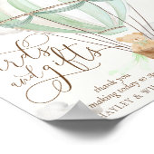 Wir können frühzeitig grüne Karten und Geschenke a Poster (Ecke)