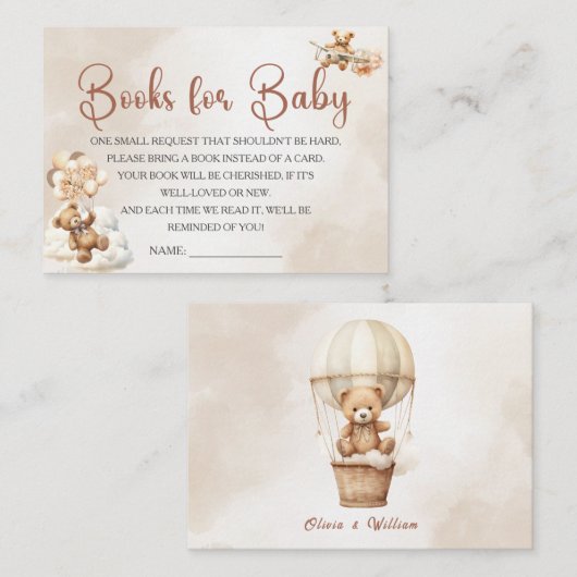 Wir können frühzeitig neutrale BÜCHER für das Gesc Begleitkarte (Vorne/Hinten)