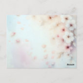 Wir können frühzeitig niedliche Teddy Bear Baby Sh Postkarte (Rückseite)