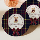 Wir können frühzeitig Polo Teddy Bär Baby Dusche w Pappteller