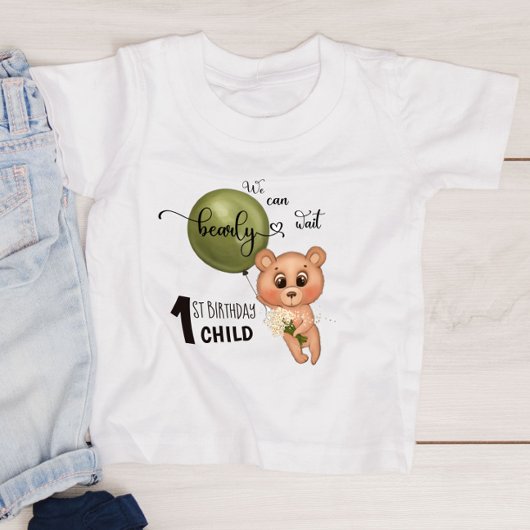 Wir können frühzeitig (selten) auf das erste Gebur Baby T-shirt