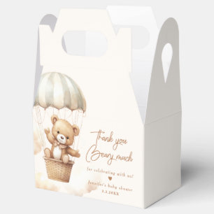 Wir können frühzeitig Teddy Bären danken Ihnen Geschenkschachtel