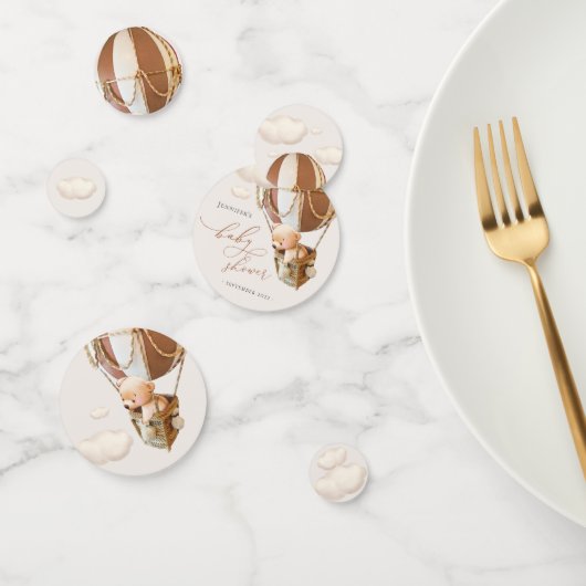 Wir können frühzeitig warten! Baby Shower Confetti Konfetti (Gruppe)