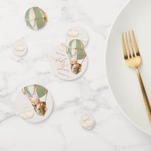 Wir können frühzeitig warten! Baby Shower Confetti Konfetti