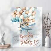 Wir können frühzeitig warten! Babyduschbücher und Poster