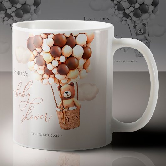 Wir können frühzeitig warten! Babydusche Tasse