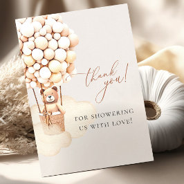 Wir können frühzeitig warten! Babydusche Vielen Da Postkarte