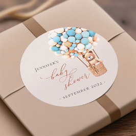 Wir können frühzeitig warten! Babyduschetiketten Etiketten