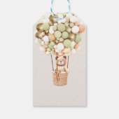 Wir können frühzeitig warten! BabyduschgiftTags Geschenkanhänger (Rückseite)