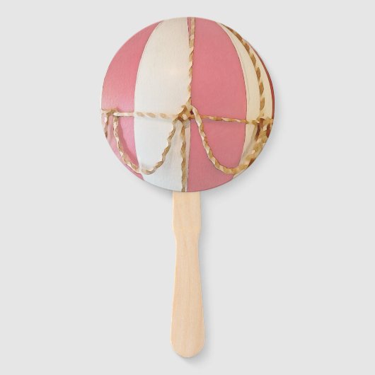 Wir können frühzeitig warten! Babyparty Fächer (Vorderseite)