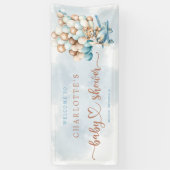 Wir können frühzeitig warten! Balloons Baby Dusche Banner (Vertikal)