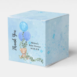 Wir können frühzeitig warten Blue Balloon Eukalypt Geschenkschachtel