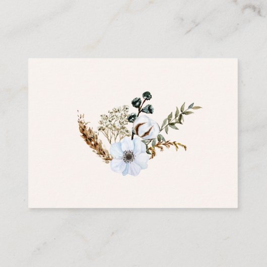 Wir können frühzeitig warten! Einsteckkarte für de Begleitkarte (Rückseite)