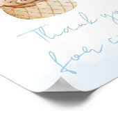 Wir können frühzeitig warten heiße Luft Danke, das Poster (Ecke)