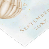 Wir können frühzeitig warten! Hot Air Balloons Bab Kurzer Tischläufer (Ecke)