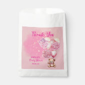 Wir können frühzeitig warten, pink Hydrangeas und Geschenktütchen (Vorderseite)