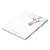 Wir können frühzeitig warten! Teddy Bear in Hot Ai Notizblock (Rotiert)