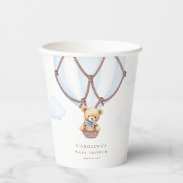 Wir können frühzeitig warten! Teddy Bear in Hot Ai Pappbecher