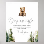 Wir können frühzeitig Windeln verlosen Poster (Vorne)