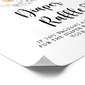 Wir können frühzeitig Windeln verlosen Poster (Ecke)