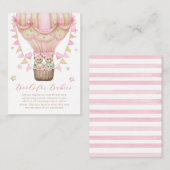 Wir können frühzeitig zwei Mädchenbücher für Babys Begleitkarte (Vorne/Hinten)