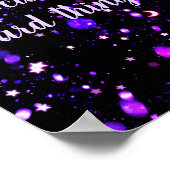 Wir können harte Dinge motivierend tun Poster (Ecke)