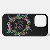 Wir können harte Dinge tun, inspirierende Zitate B iPhone Hülle (Rückseite (Horizontal))