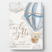 Wir können Karten und Geschenke frühzeitig abwarte Fotoplatte (Vorderseite)