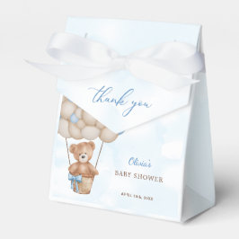 Wir können kaum warten Baby Shower Danke Geschenkschachtel