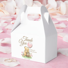 Wir können kaum warten Baby Shower Neutral Geschenkschachtel