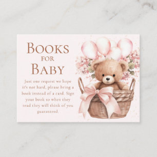 Wir können kaum warten Bär im Korb Bücher für Baby Begleitkarte