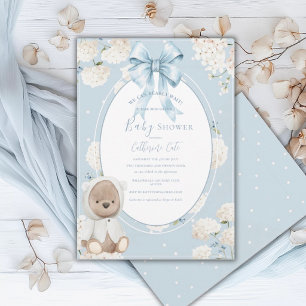 Wir können kaum warten Florale Whimsical Babyparty Einladung