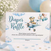 Wir können kaum warten Teddybär Flugzeug Baby Show