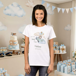 Wir können kaum warten Teddybär Schwangere werdend T-Shirt