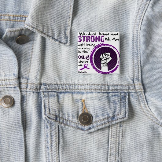 Wir können nicht, STARK wir… sind Button (Beispiel)