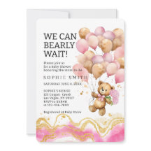 Wir können schon Abstrakt auf Rosa und Gold warten