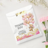 Wir können schon Abstrakt auf Rosa und Gold warten Geschenktütchen (Versiegelt)