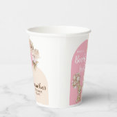 Wir können schon frühzeitig auf den Babydusche abw Pappbecher (Rechts)