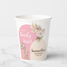 Wir können schon frühzeitig auf den Babydusche abw Pappbecher