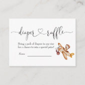 Wir können schon frühzeitig auf den Bärentaucher w Begleitkarte (Vorderseite)