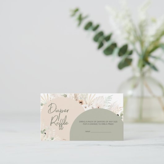 Wir können schon frühzeitig auf den Windelturm des Begleitkarte (Stehend Vorderseite)