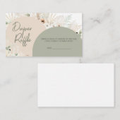 Wir können schon frühzeitig auf den Windelturm des Begleitkarte (Vorne/Hinten)