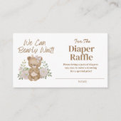 Wir können schon frühzeitig auf die Windeln-Umschl Begleitkarte (Vorderseite)