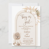 Wir können schon frühzeitig auf eine geschlechtsne einladung (Vorderseite)