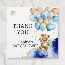 Wir können schon frühzeitig Royal Blue und Gold Ab Geschenkanhänger