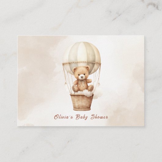 Wir können schon frühzeitig warten, wie viele Baby Begleitkarte (Rückseite)