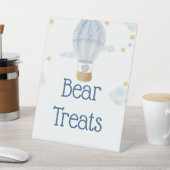 Wir können schon lange auf das Zeichen der Leckere Sockelschild (In SItu)