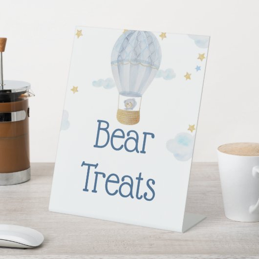 Wir können schon lange auf das Zeichen der Leckere Sockelschild (In SItu)