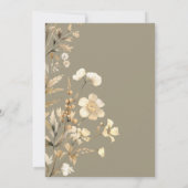 Wir können schon lange warten, bis wir eine Baby-D Einladung (Rückseite)